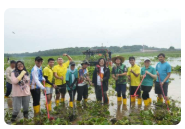 Jaga Kualitas Air, BP Batam bersama Masyarakat Gotong Royong Bersihkan Waduk