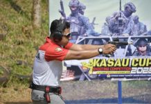 Personel Lanud RSA Natuna Kembali Catatkan Prestasi, Juara 1 Kejuaraan Menembak Kasau Cup 2025