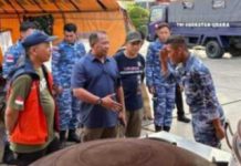 Danlanud RSA Pastikan Kesiapan Personel Lanud RSA di Posko Bencana Natuna