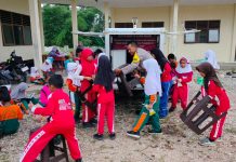 Jejak Humanis Ipda Mudiyanto, Penjaga Negeri Penuntun Masa Depan Anak Perbatasan