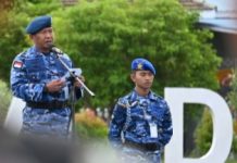 Danlanud RSA Natuna Bacakan Amanat Panglima Koopsudnas, Penanganan Bencana Jadi Fokus Utama