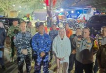 Danlanud RSA bersama Forkopimda Natuna Pantau Kamtibmas Malam Tahun Baru