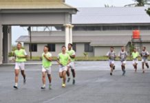 Samapta A, B, dan C Warnai Seleksi Casis Bintara TNI AU di Lanud RSA Natuna