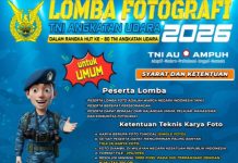 TNI AU Buka Lomba Fotografi Nasional dalam Rangka HUT ke-80 Tahun 2026