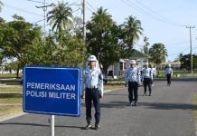Operasi Gaktibplin TNI AU di Lanud RSA Natuna Sasar Disiplin Personel dan Kendaraan