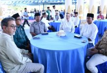 Danlanud RSA Hadiri Buka Puasa Bersama Pemkab Natuna