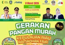 Pemprov Kepri Gelar Gerakan Pangan Murah “Kurma 2026”, Gubernur Ansar: Bantu Masyarakat Dapatkan Bahan Pokok Terjangkau