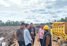 Komisi II DPRD Lingga Tinjau Lahan Sagu Warga Terdampak Aktivitas PT. CSA di Desa Pekaka