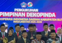 DPRD Kabupaten Blitar Dukung Penguatan Koperasi Lewat Pengukuhan Dekopinda 2025–2030