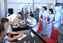 Sambut HUT ke-80 TNI AU, Lanud RSA Natuna Gelar Donor Darah, Wujud Pengabdian Tanpa Batas