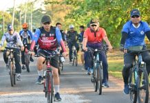 Gowes Bersama, Lanud Raden Sadjad Bangun Kebersamaan di Natuna